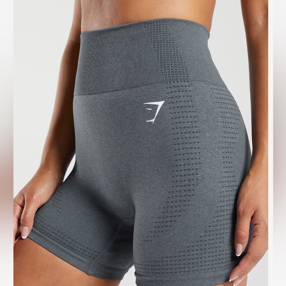 Gymshark Vital Shorts in Strong Grey Marl